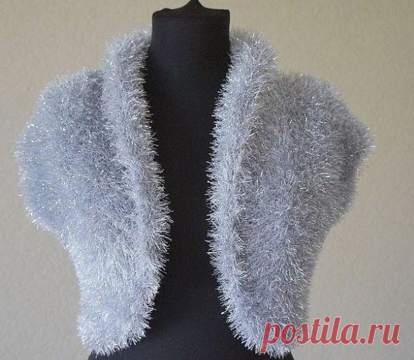 Что можно связать спицами из пряжи травки? Особенности вязания спицами из травки. Пошагово вяжем боа и болеро.