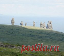 Столбы выветривания на плато Маньпупунер