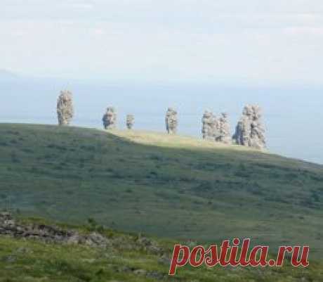 Столбы выветривания на плато Маньпупунер
