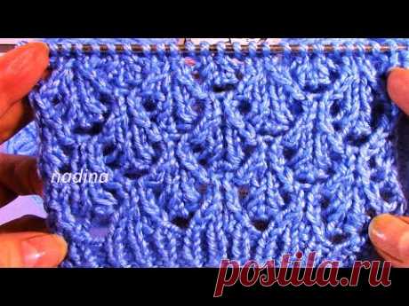 Легкий Ажурный Узор "РОМБЫ" для Летних Изделий и не только.