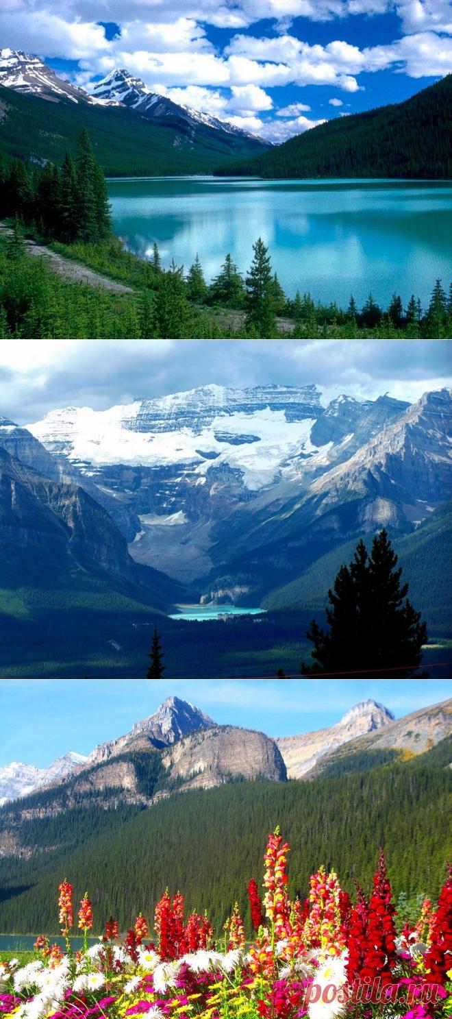 Изумрудное озеро, или озеро Луизы! Канада!