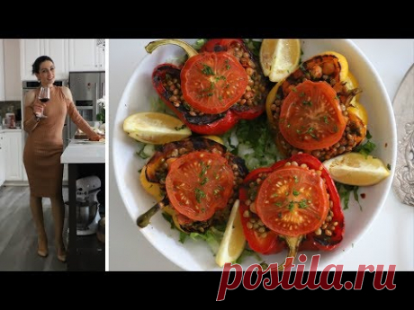 Фаршированные Перцы с Чечевицей - Рецепт от Эгине - Heghineh Cooking Show in Russian