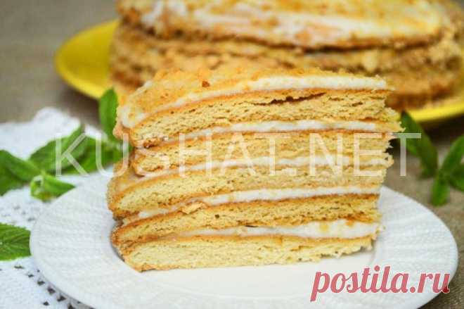 Торт «Медовик» со сметанным кремом. Рецепт с пошаговыми фото &bull; Кушать нет