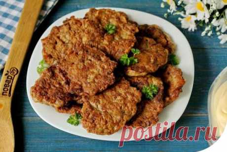 Рубленные котлеты из куриной печени