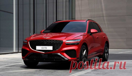 Среднеразмерный кроссовер Genesis GV70 2021 характеристики