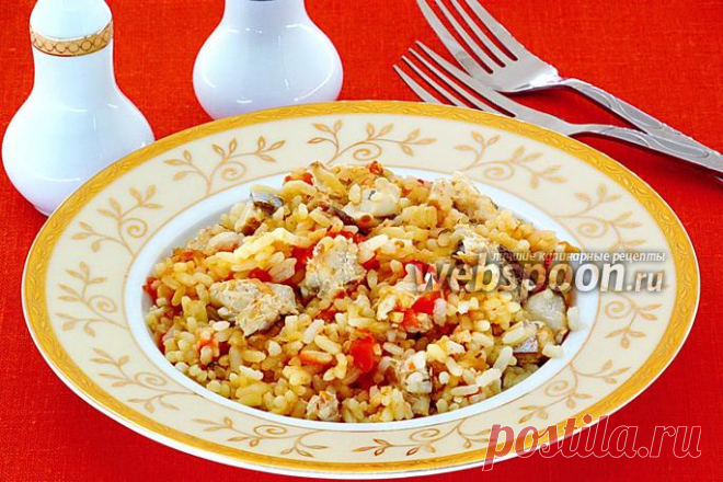 Рыба с рисом по-португальски рецепт с фото, как приготовить на Webspoon.ru