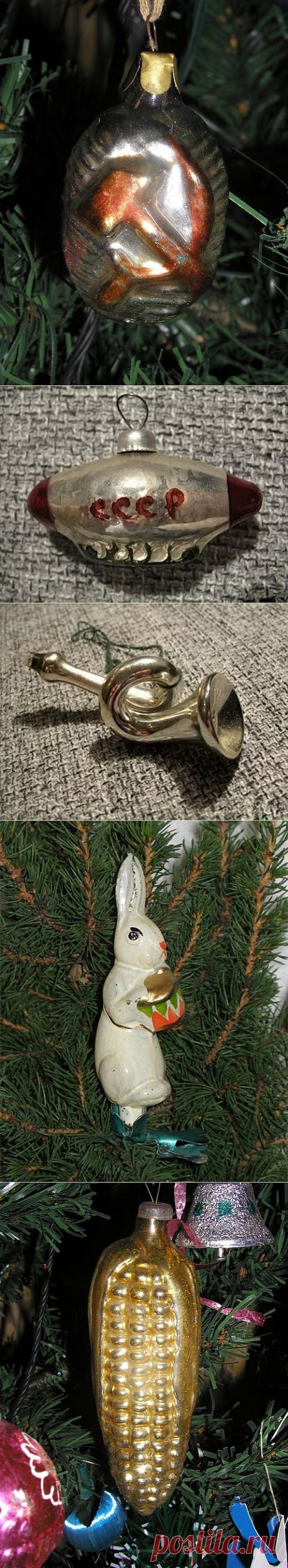 Добрые воспоминания: советские елочные игрушки