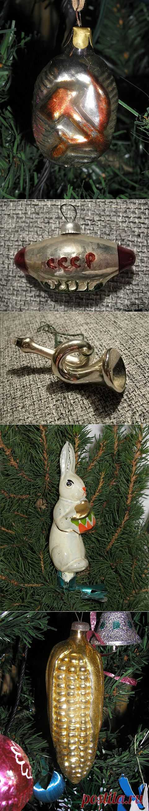 Добрые воспоминания: советские елочные игрушки