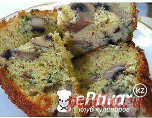 Кекс с шампиньонами и сыром — Рецепт приготовления с фото — Рецепты выпечки, Кексы