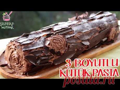 3 BOYUTLU KÜTÜK PASTA🍰 HİNDİSTAN CEVİZİ 🍥 KREMASI İLE EŞSİZ BİR LEZZETE SAHİP👌🏻
