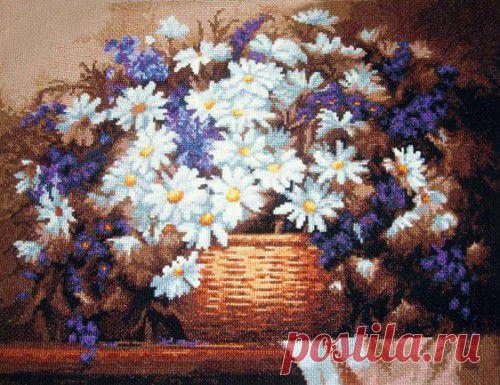 Ромашки - StitchArt.net - Искусство вышивания крестиком