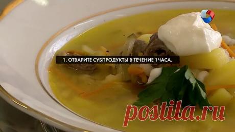 Рассольник, Котлета по-киевски, Эклеры, Кофе «Глясе»