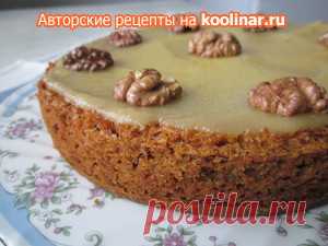 Морковный торт (постный) пошаговый рецепт с фотографиями