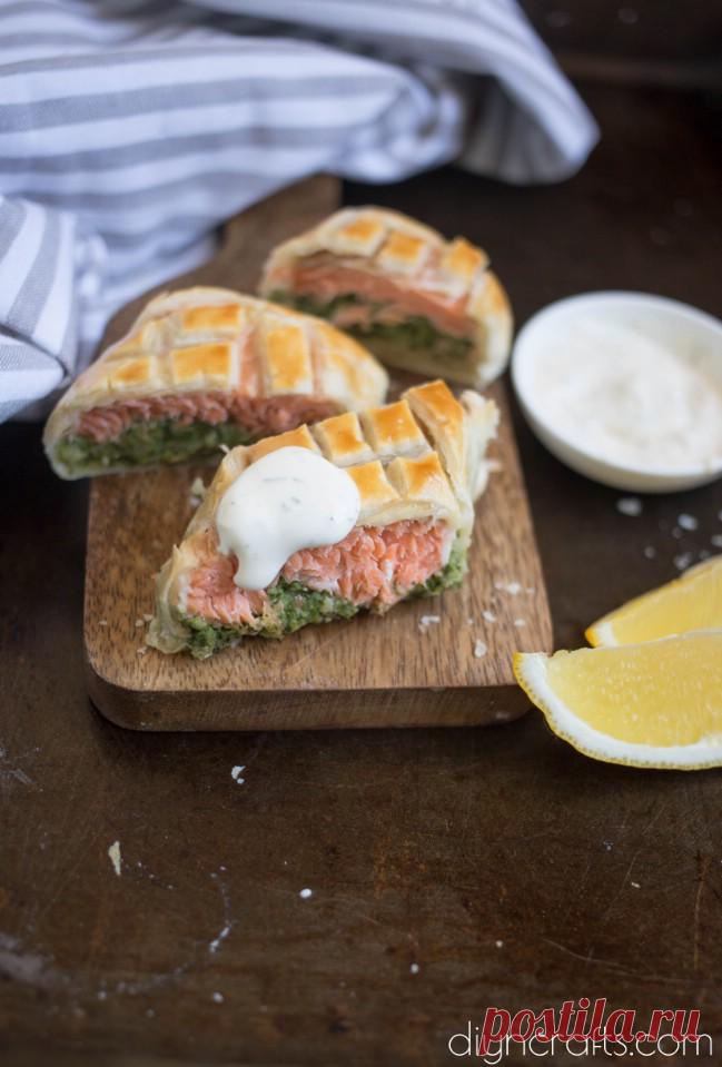 Рыба, запечённая в тесте. Всё понятно без перевода  - DIY & Crafts