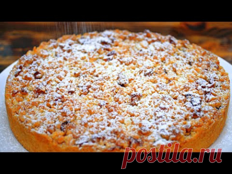 Яблочная Sbriciolata! Бесподобный Пирог с яблоками | Кулинарим с Таней