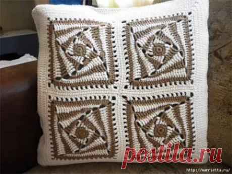 Квадратный мотив &quot;Водоворот&quot;