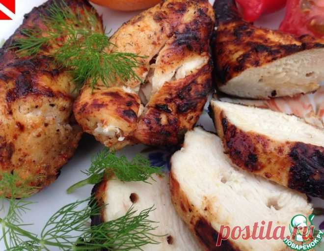Куриные грудки в пикантном соусе Кулинарный рецепт