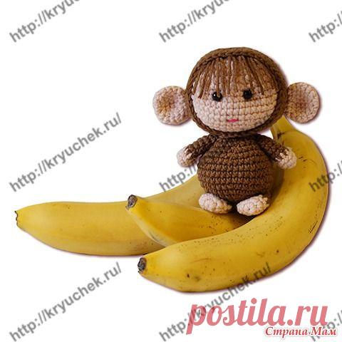 МК. Игрушка Обезьянка крючком. - Вязание - Страна Мам