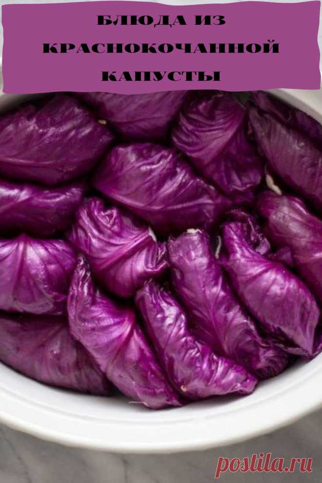 блюда из краснокочанной капусты