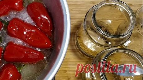 ОБАЛДЕННЫЙ БОЛГАРСКИЙ ПЕРЕЦ НА ЗИМУ/ ПОНРАВИТСЯ ВСЕМ!