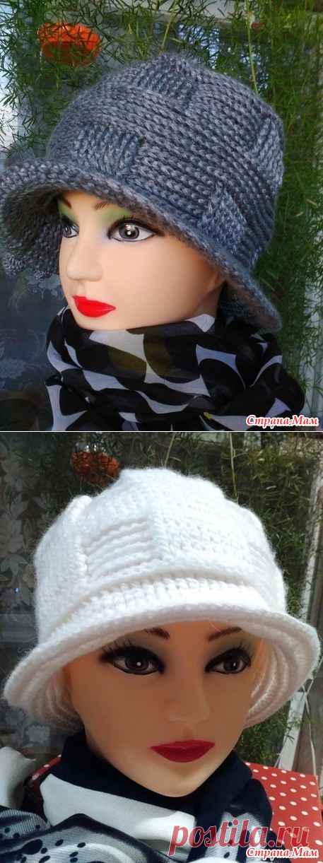 . И еще 2 шляпки - клош и одна шапочка - В.Г.У. - Вязаные Головные Уборы - Страна Мам
