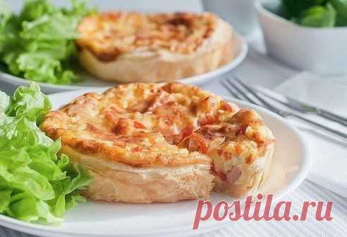 Киш с ветчиной и томатами / Райская пища