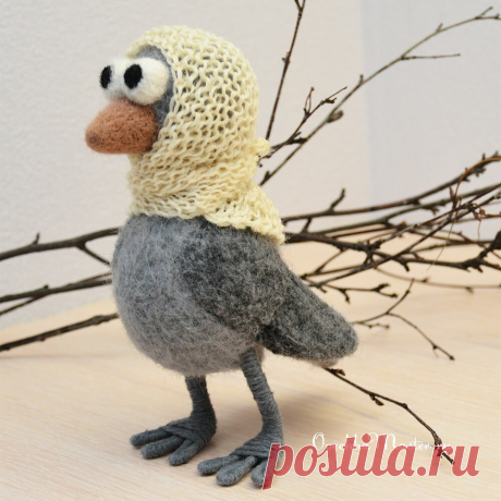 Птичка. Каркасная игрушка своими руками | Рукоделие от OvechkaMaster.ru | Яндекс Дзен