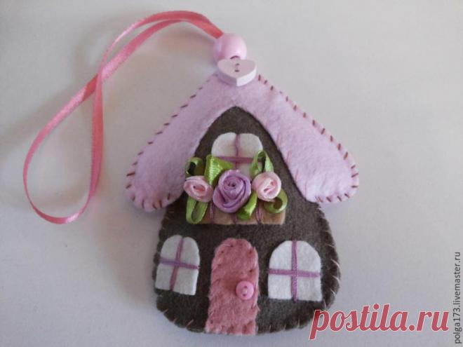 Шьем «пряничный домик» из фетра - Сам себе волшебник
