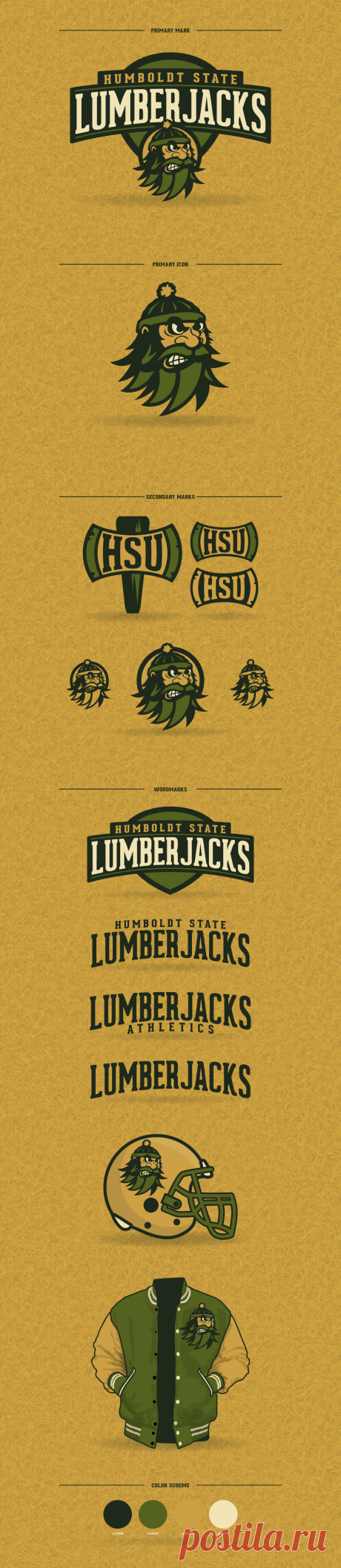 Humboldt State Rebrand Concept on Behance