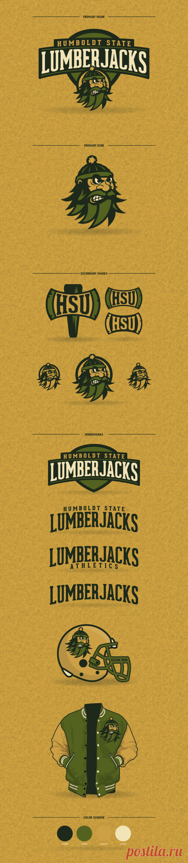 Humboldt State Rebrand Concept on Behance