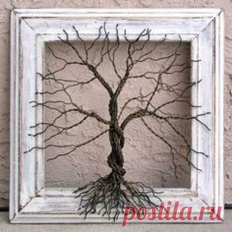 Original Wire Tree Abstract Sculpture by Amy Giacomelli…