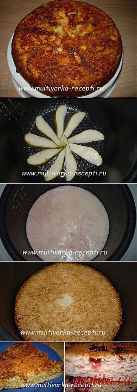 Пирог на киселе в мультиварке |