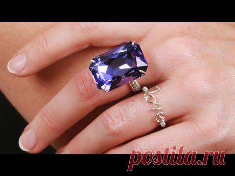 DIY How To Jewellery- Wirework Rings Tutorial
