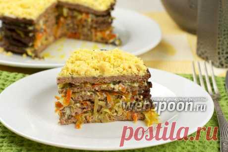Печёночный торт из куриной печени рецепт с фото, приготовление торта из куриной печени пошаговый рецепт на Webspoon.ru