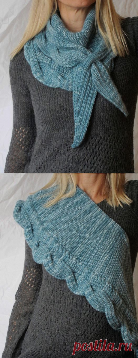Betangled Shawlette.