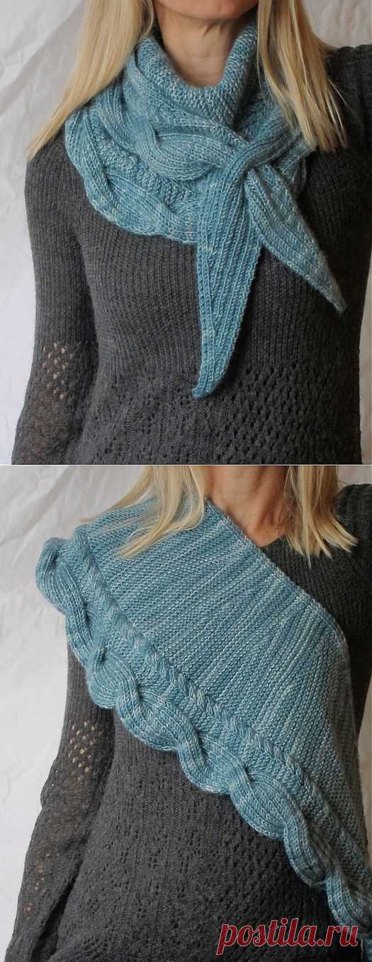 Betangled Shawlette.