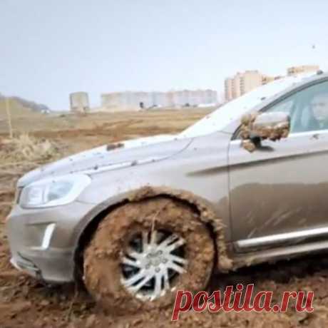 На что способна Volvo XC60 на бездорожье