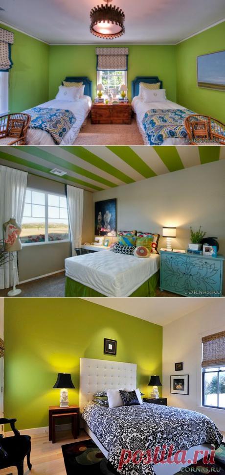 Зеленая спальня |