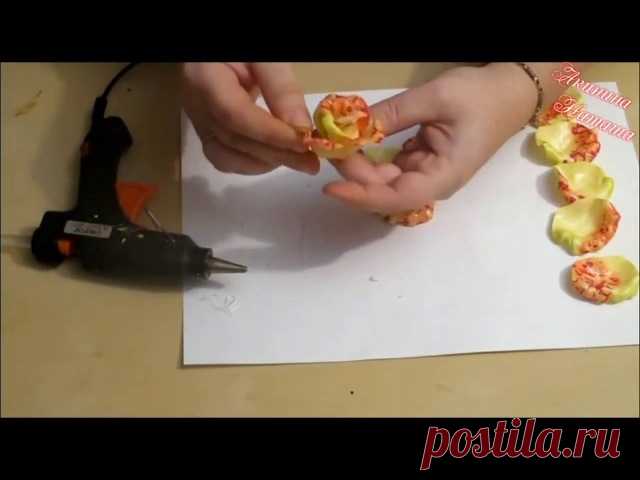 Подробный мастер класс по созданию розы из фоамирана.