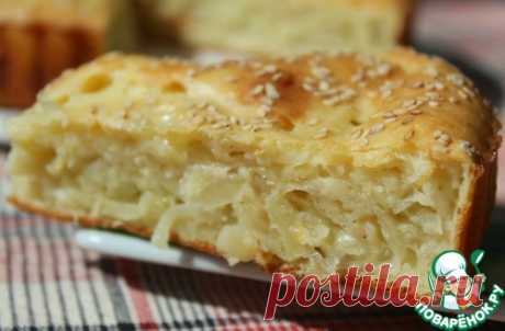 Пирог с капустой "Нежный" – кулинарный рецепт