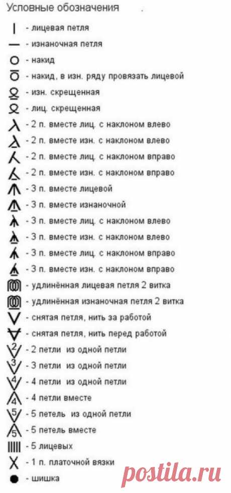 Учимся читать схемы, в копилку мастерицам