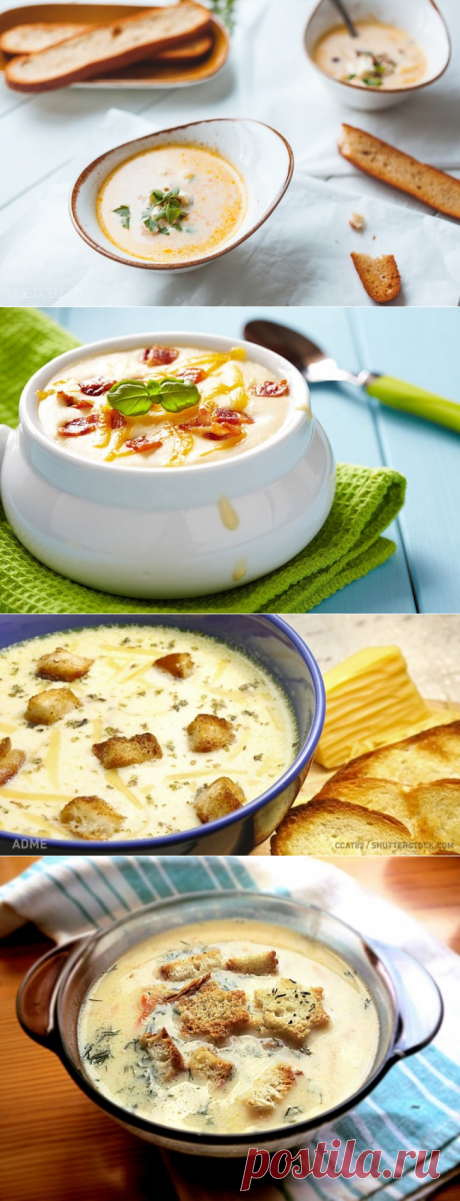6 простых и безумно вкусных сырных супов