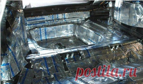 Технология звукоизоляции салона / Только машины