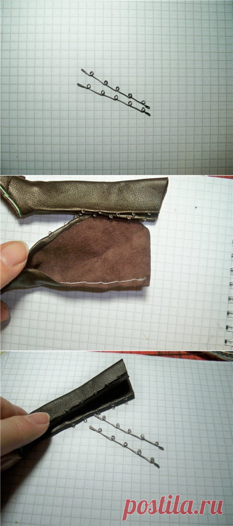 Авторские шарнирные куклы - Шнуровка для съёмных сапог - МК