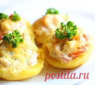Фаршированный картофель