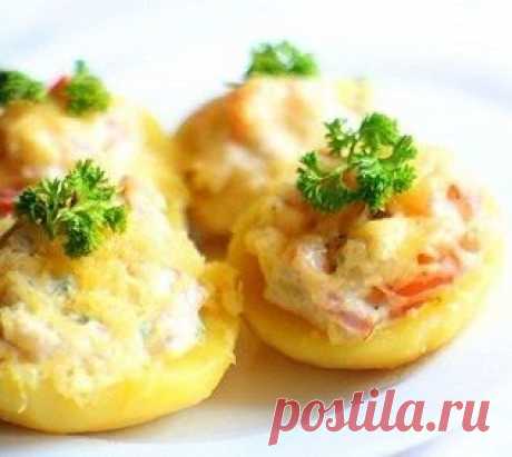 Фаршированный картофель