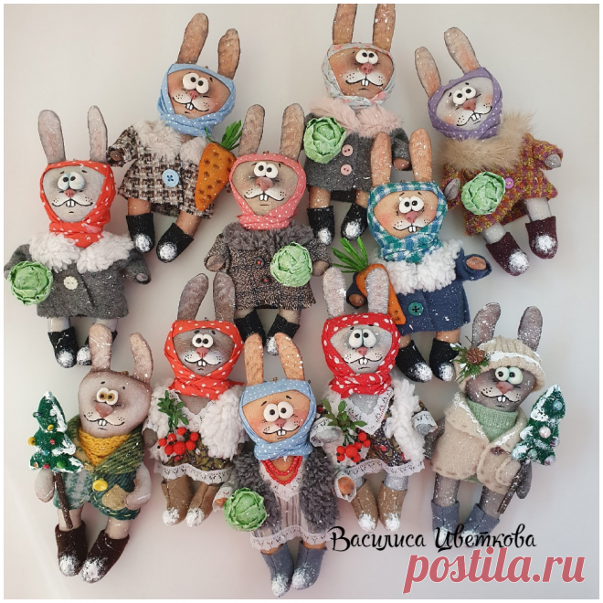 Заяц. Кролик. Год кролика. Заяц своими руками. Игрушка заяц.