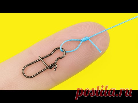 Секрет завязывания ИДЕАЛЬНОГО рыболовного узла за 1 минуту. Improved Homer Rhode Loop Knot - один из самых известных рыболовных узлов который используется для привязывания крючков вертлюгов и блёсен. Как привязать вертлюжок к основной леске - нужно знать обязательно, самые распространенные рыболовные узлы для привязывания вертлюжка являются обязательным элементом знания каждого, уважающего себя, рыболова. Прочность узла составляет 96%.