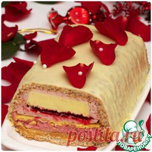 Рождественское полено «Исфахан» - кулинарный рецепт