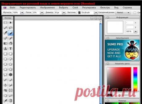 Редактор-фотошоп прямо в дневнике